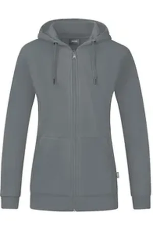 Jako Sweatjacke Damen Kapuzenjacke Organic C6820 grau 40