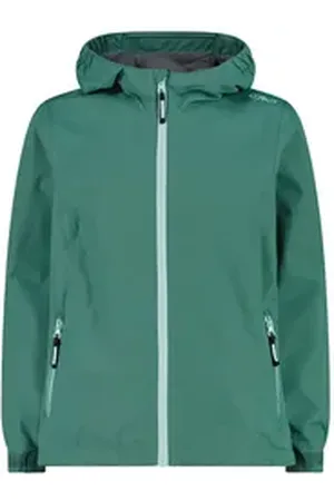 CMP Regenjacke Mädchen Regenjacke Fix Hood 39X7985 grün 140