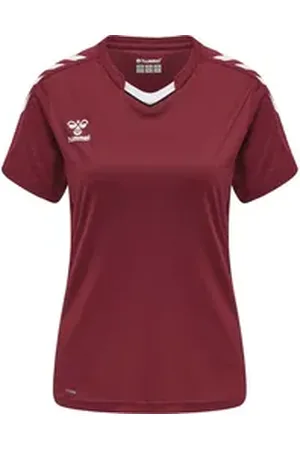 Hummel Fußballtrikot Damen Trikot hmlCORE XK POLY JERSEY S/S WOMAN 211457 rot M