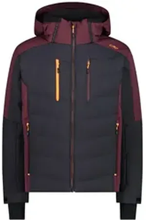 CMP Skijacke Herren Skijacke Man Zip Hood Jacket 33W0837 grau 56