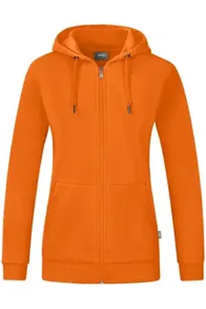 Jako Sweatjacke Damen Kapuzenjacke Organic C6820 orange 36