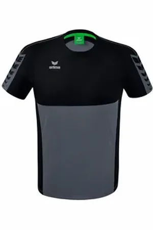 Erima T-Shirt Kinder T-Shirt Six Wings grau|schwarz 152