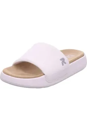 Rieker FSK Damen Sandalen Pantolette weiß 37 EU