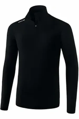 Erima Fleecepullover Kinder Pullover Rolli schwarz 164