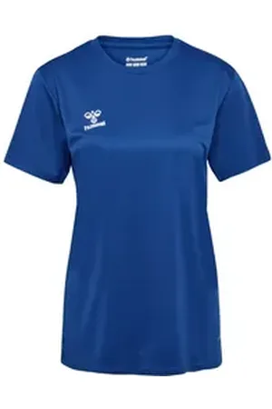 Hummel Fußballtrikot Damen Trikot hmlEssential s/s Jersey 227349 blau L