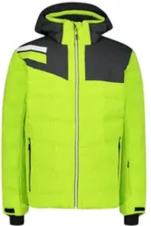 CMP Skijacke Herren Skijacke MAN JACKET ZIP HOOD 33W0767 gelb 52