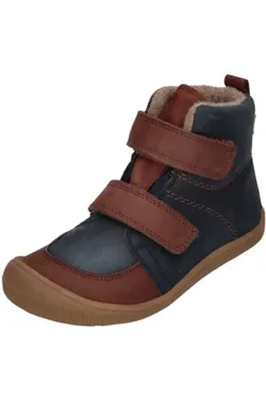 Koel KARO TEX FELT extra weit Barfußschuh Navy Brown bunt 29 EU