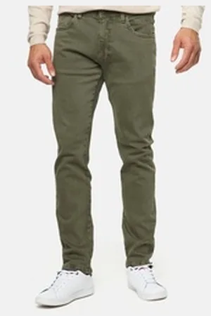 INDICODE Regular-fit-Jeans INSamario grün 30/32