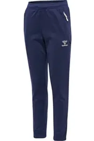 Hummel Trainingshose Kinder Trainingshose hmlMOVE Grid Cotton Pants Kids 214925 blau 152