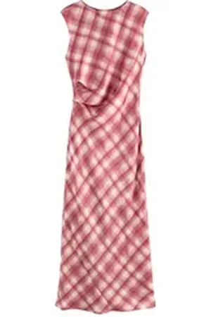 Next Midikleid Midikleid mit Neckholder und Ballonsaum (1-tlg) beige 48 (GB: 20)
