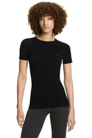 Falke Unterziehshirt Damen T-Shirt Wool-Tech Light SS 33473 schwarz XL