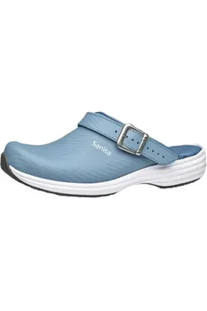 Sanita Wave-Carbon Open Berufsschuh blau 42