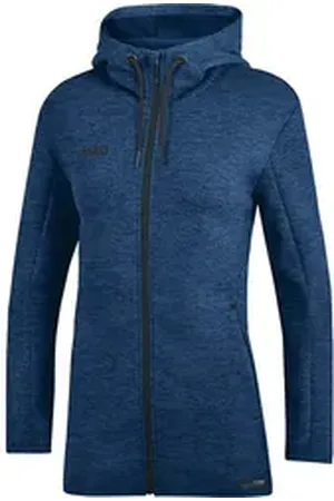 Jako Sweatjacke Damen Kapuzenjacke Premium Basics 6829 blau 40