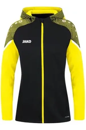 Jako Trainingsjacke Damen Kapuzenjacke Performance 6822 schwarz 36
