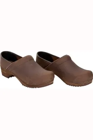 Sanita Wood-Julie Closed Clog braun 39 EU
