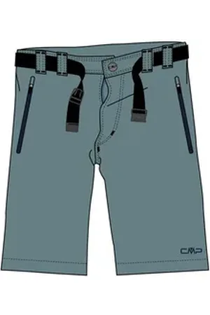 CMP Trainingsshorts Jungen Short Stretch Bermuda 3T51844 grau 110
