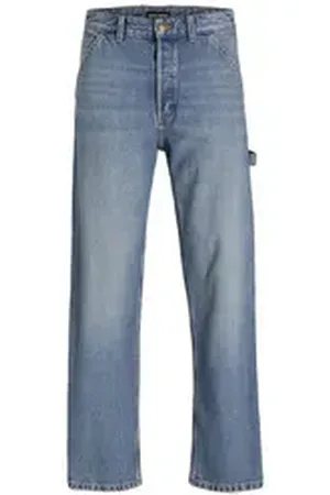 JACK & JONES Regular-fit-Jeans JJIEddie JJCarpenter (1-tlg) blau 36