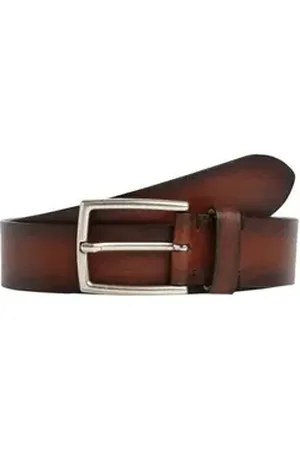 Lloyd Ledergürtel - Männer Gürtel - Ledergürtel mit Kantenfinish - breite 4 cm braun 85