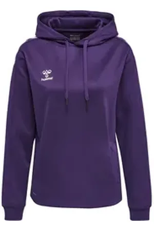 Hummel Kapuzenpullover Damen Kapuzenpullover Core XK Poly Sweat Hoodie 212649 lila S
