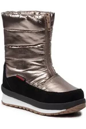 CMP Schneeschuhe Kids Rae Snow Boots Wp 39Q4964 Light Gold Schnürschuh goldfarben 29 EU