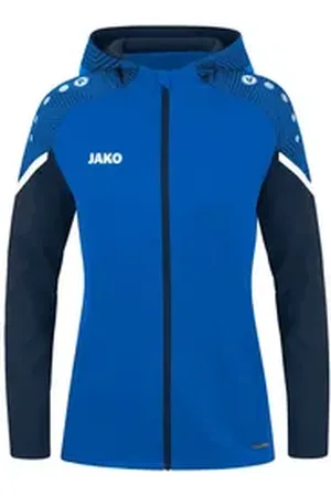 Jako Trainingsjacke Damen Kapuzenjacke Performance 6822 blau 40