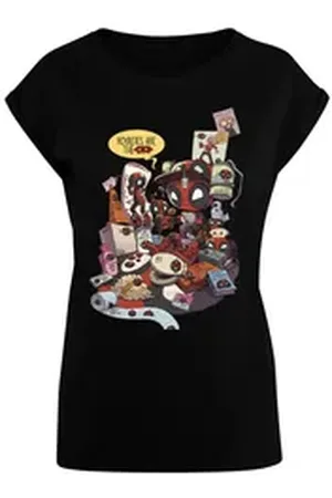 Absolute Cult T-Shirt Damen (1-tlg) schwarz XL