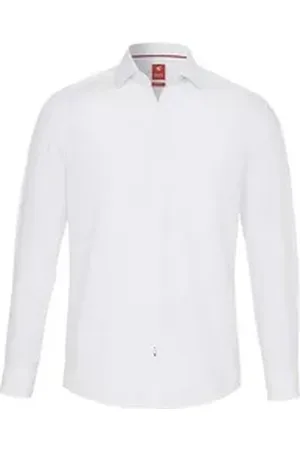 Hatico Businesshemd uni regular fit (1-tlg., keine Angabe) schwarz L