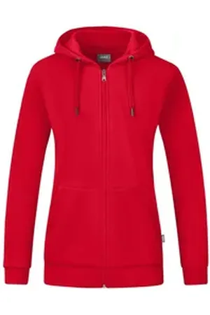 Jako Sweatjacke Damen Kapuzenjacke Organic C6820 rot 40