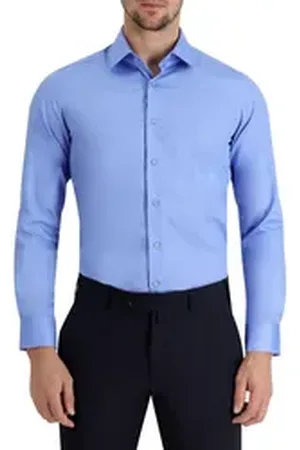Kiğılı Businesshemd Non Iron Shirt blau XL