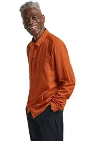 Jack Wolfskin Langarmhemd SIERRA CANYON LS M orange XXL (58)