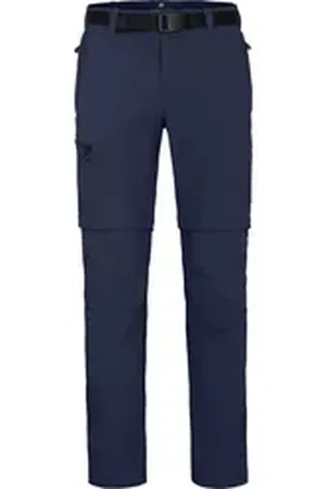 Bergson Outdoorhose BAKER ZIPP-Off Herren Wanderhose, vielseitig, pflegeleicht, Normalgrößen, peacoat bl blau normal | 56
