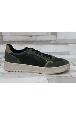 Rieker Evolution Herren Schnürhalbschuh schwarz/grün Schnürschuh 43