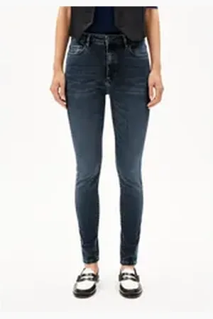 Armedangels Slim-fit-Jeans TILLAA Damen (X-Stretch, 1-tlg., Skinny Fit) galaxy blue blau 34