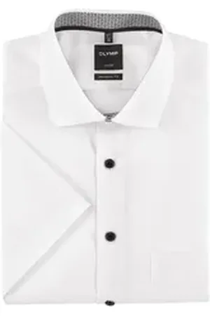 Olymp Businesshemd Luxor modern fit kurzärmlig weiß 40