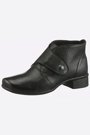 airsoft comfort+ Stiefelette Stiefelette Antirutschsohle, Wechselfußbett schwarz 42 EU
