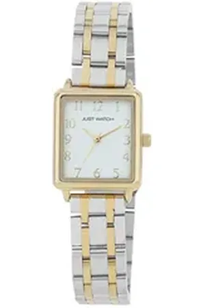 Just Watches Quarzuhr JW10268 Damenuhr, Edelstahl Gliederarmband, versch. Farben