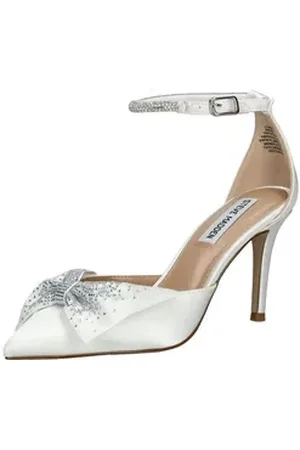 Steve Madden Pumps Textil High-Heel-Pumps weiß 42 EU