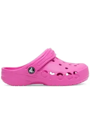 Crocs Pantoletten BAYA CLOG 207013-6QQ Rosa Pantolette rosa 28-29 EU