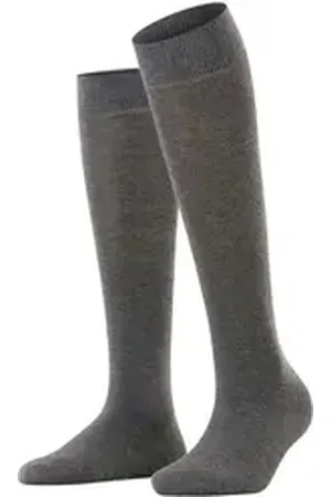 Falke Esprit Freizeitsocken Esprit Damen Socken Basic Pure KH 19200 grau 39-42