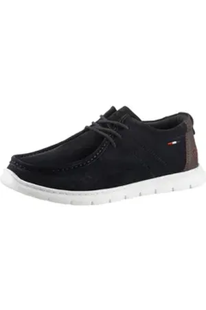 Dockers By Gerli Schnürschuh, Mokassin, Sommerschuh, Schnürschuh mit heller Laufsohle blau 41 EU