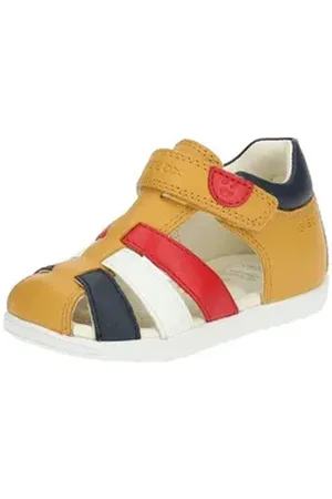 Geox Sandalen Leder/Synthetik Riemchensandale gelb 26 EU