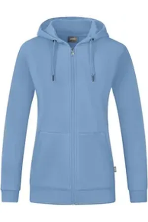 Jako Sweatjacke Damen Kapuzenjacke Organic C6820 blau 46