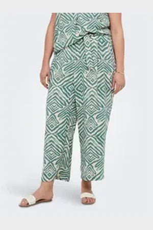 ONLY Culotte CARSHILLA CULOTTE PANT AOP BS grün 50