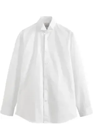 Next Smokinghemd Pflegeleichtes Hemd mit Smokingkragen-Slim-Fit (1-tlg) weiß 38 (Normallänge)