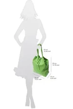 Florence Schultertasche ital. Echtleder Shopper rot (Shopper), Damen Leder Shopper, Schultertasche, rot ca. 30cm rot