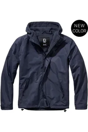 Brandit Brandit Regenjacke Brandit Herren Übergangsjacke Jacke Regenjacke Windbreaker Fleece blau 2XL