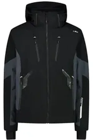CMP Skijacke Herren Skijacke Man Jacket Zip Hood Jacket 32W0127 schwarz 56
