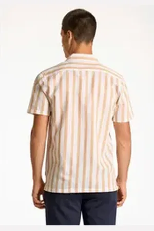 Lindbergh Leinenhemd Leinenhemd beige XL