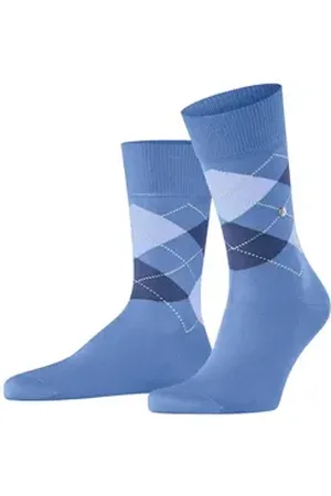 Burlington Freizeitsocken Herren Socken Manchester 21088 blau 46-50