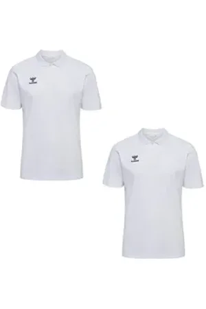 Hummel Poloshirt Herren Poloshirt hmlGO 2.0 Polo 2er Pack 224831 weiß S
